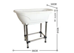 Show Tech Handy Tub M 96x50x91cm Blue Bath -Skin Care Products Store 15ste009 cyyafjs0yzlgvu8u