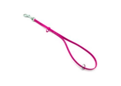 Jelly Pet Grooming Loop W/Ring Hot Pink 61 Cm X 1 Cm