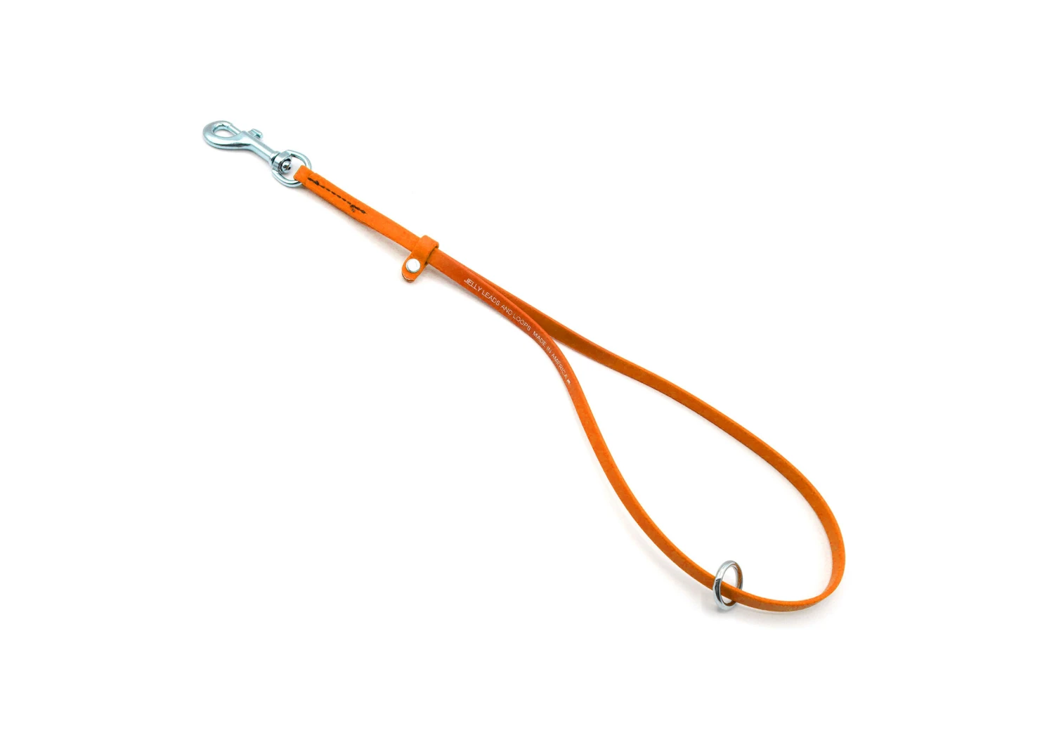 Jelly Pet Grooming Loop W/Ring Hunter Orange 61 Cm X 1 Cm 1 Jelly Pet Grooming Loop W/Ring Hunter Orange 61 Cm X 1 Cm