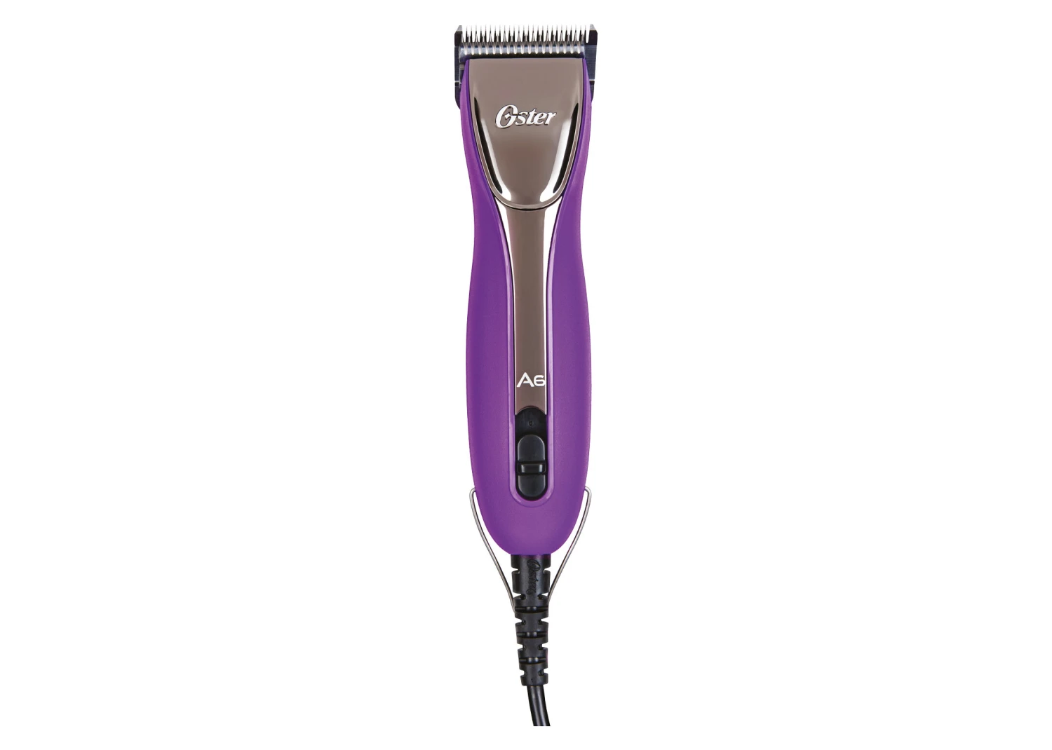 Oster A6 Slim 3-Speed Corded Clipper Purple 1 Oster A6 Slim 3-Speed Corded Clipper Purple