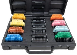 Show Tech Pro Wide SS Snap-on Comb Kit - 8 Combs + 6 Wide Blades In Carry Case -Skin Care Products Store 21ste075 3 mwrgmjs0wq1iz9bo