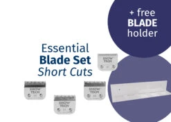 Show Tech Pro Blades Essential Blade Set Short Cuts 4 Pieces