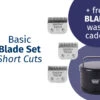 Show Tech Pro Blades Basic Blade Set Short Cuts 3 Pieces