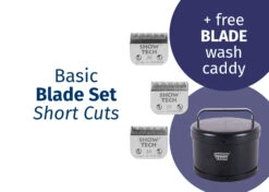 Show Tech Pro Blades Basic Blade Set Short Cuts 3 Pieces