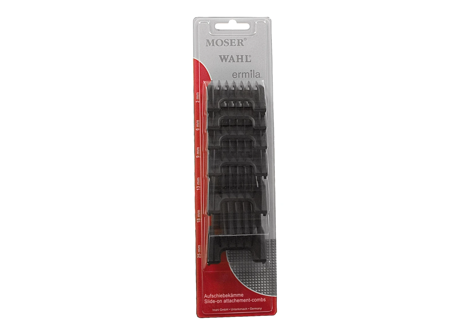Wahl Attachment Comb Set 3, 6, 9, 12, 18, 25 Mm 1 Wahl Attachment Comb Set 3, 6, 9, 12, 18, 25 Mm