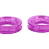 Show Tech Finger Ring 20 Mm Purple Glitter Scissor Rings 2 Pcs