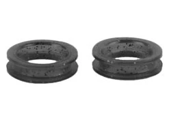 Show Tech Finger Ring 21 Mm Black Glitter Scissor Rings 2 Pcs