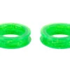 Show Tech Finger Ring 22 Mm Green Glitter Scissor Rings 2 Pcs