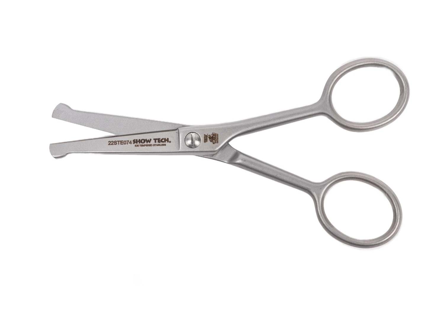 Show Tech 11,70cm - 4 1/2" Straight Scissor With Safety Tip 3 Show Tech 11,70cm - 4 1/2" Straight Scissor With Safety Tip - Image 3