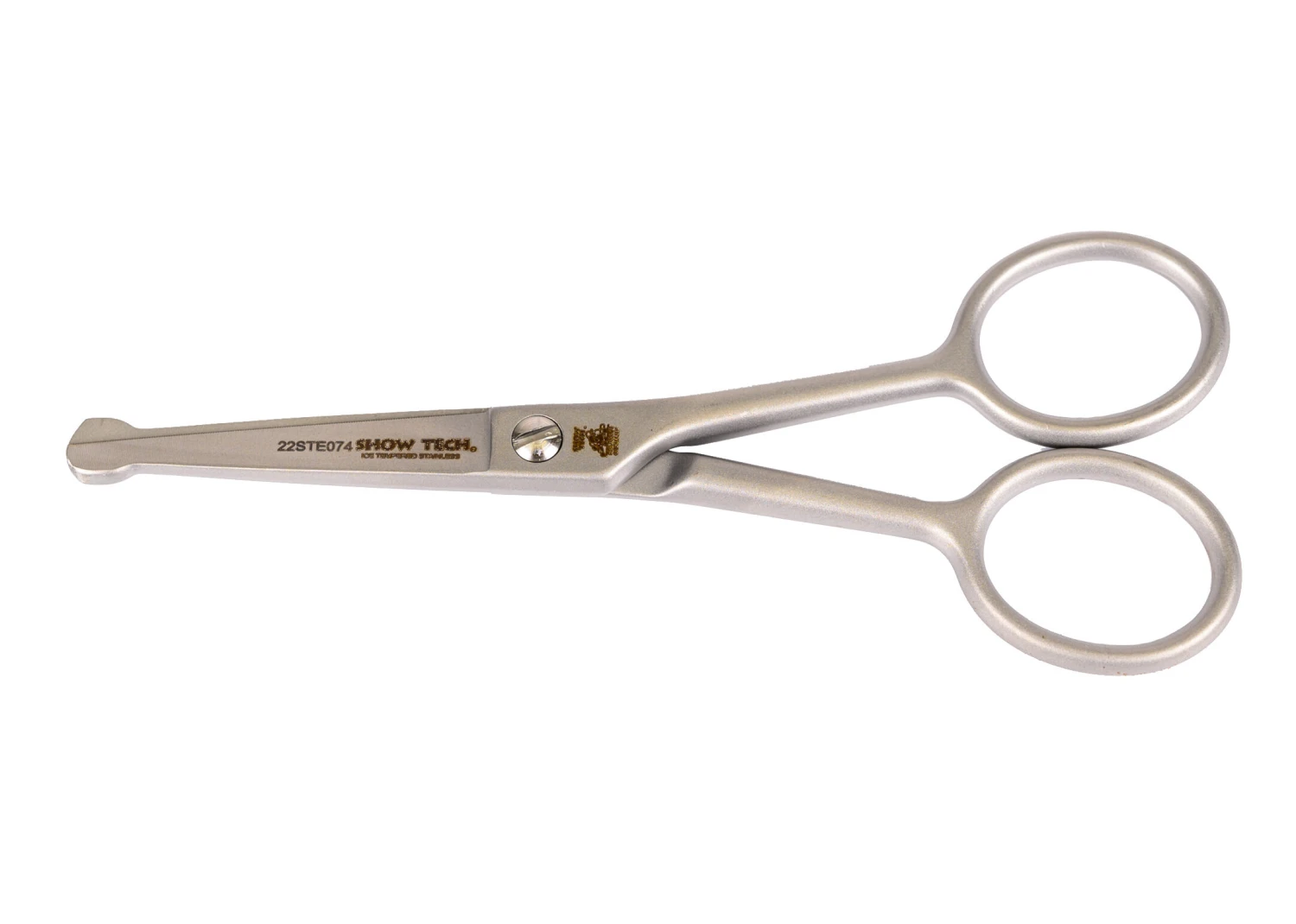 Show Tech 11,70cm - 4 1/2" Straight Scissor With Safety Tip 1 Show Tech 11,70cm - 4 1/2" Straight Scissor With Safety Tip