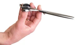 Show Tech Scissor Training Ring 2 Pcs Black Glitter 20 Mm -Skin Care Products Store 22ste075