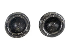 Show Tech Scissor Training Ring 2 Pcs Black Glitter 22 Mm