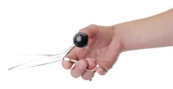 Show Tech Scissor Training Ring 2 Pcs Black Glitter 22 Mm -Skin Care Products Store 22ste077 5