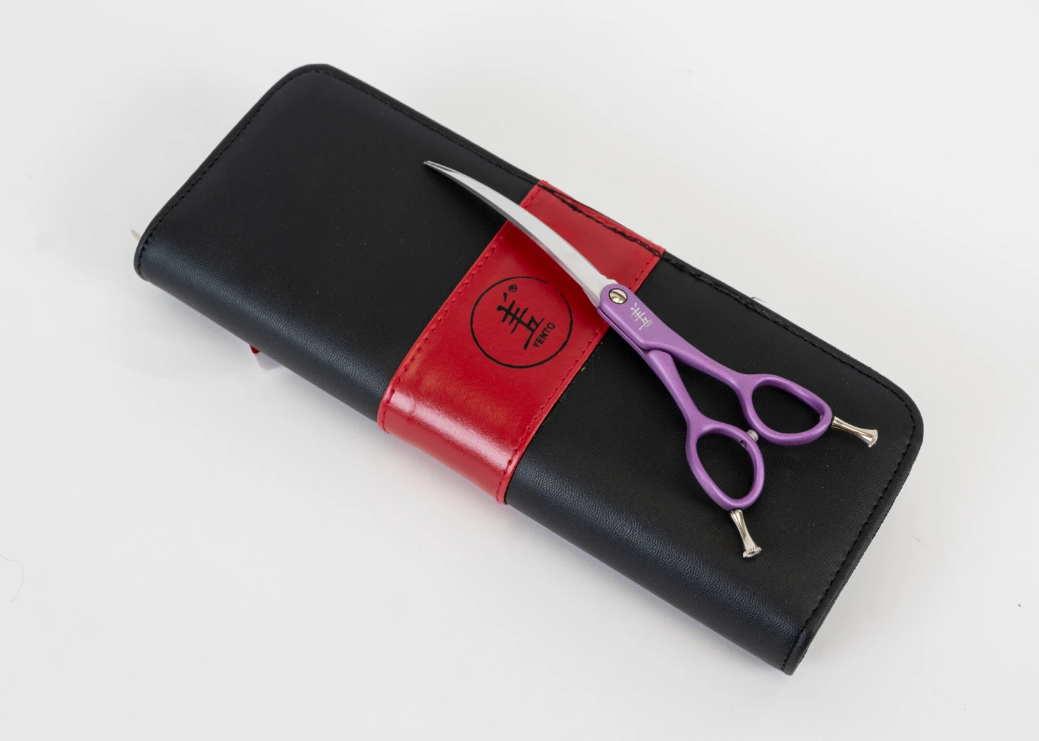 Yento Sparkle Series Curved Scissors Pink 16,5 Cm - 6,5" 3 Yento Sparkle Series Curved Scissors Pink 16,5 Cm - 6,5" - Image 3