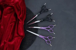Yento Sparkle Series Straight Scissors Pink 16,5 Cm - 6,5" -Skin Care Products Store 22yen088 4 2 heycwzjpusopgkpj
