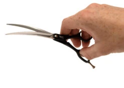 Yento Sparkle Series Curved Scissors Black 16,5 Cm - 6,5" -Skin Care Products Store 22yen089 3 svr1cptedxrydxh3