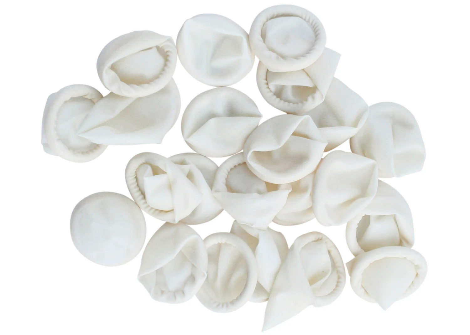 Show Tech Finger Condoms 100 Pcs White - M 2 Show Tech Finger Condoms 100 Pcs White - M - Image 2