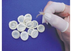 Show Tech Finger Condoms 100 Pcs White - L