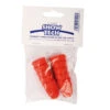 Show Tech Rubber Stripping Thimbles 10 Pcs 00 Red