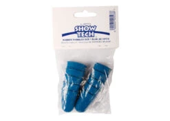 Show Tech Rubber Stripping Thimbles 10 Pcs 1 Blue