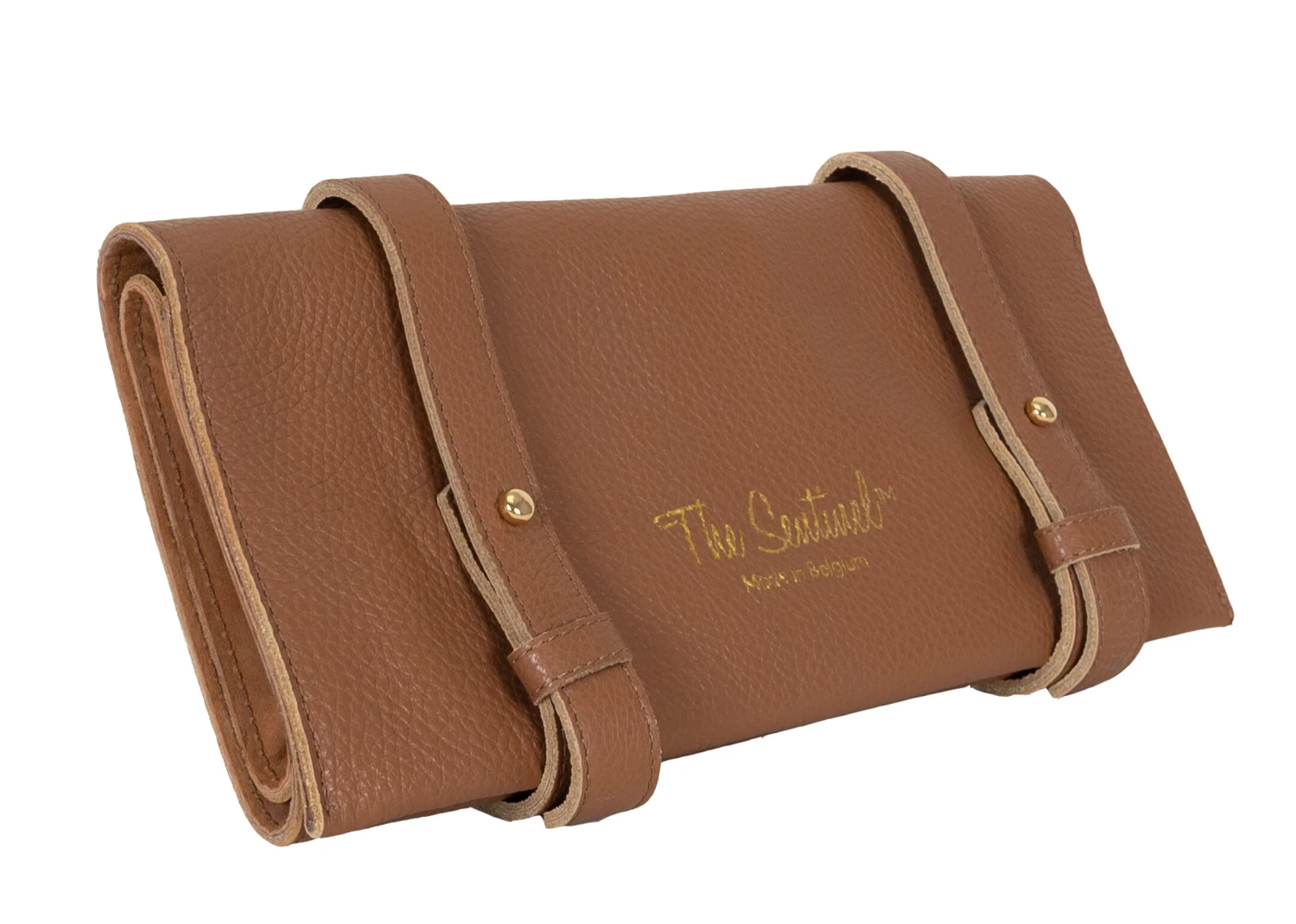 The Sentinel Leather Pouch Cognac 2 The Sentinel Leather Pouch Cognac - Image 2