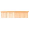 Dezynadog Ember Orange 50/50 19cm Long Tooth Comb