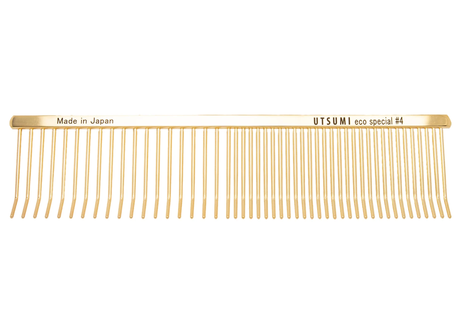 Utsumi Eco Special #4 Gold Comb 19cm 1 Utsumi Eco Special #4 Gold Comb 19cm