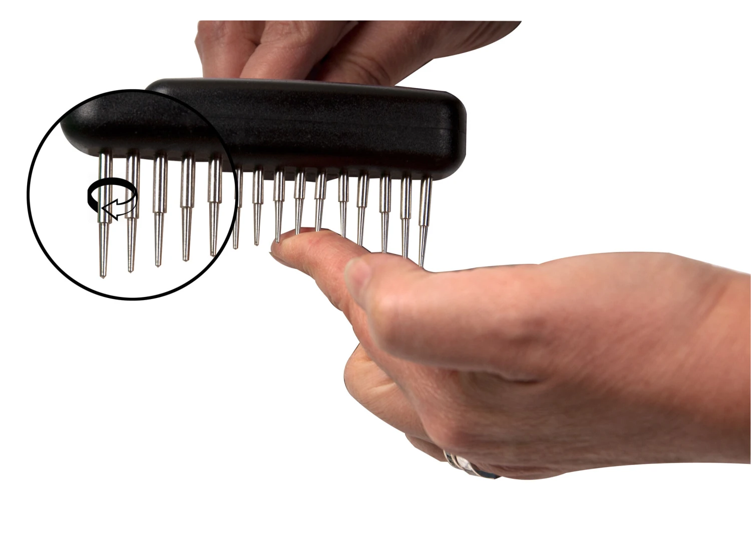 Show Tech Twist & Cling Rake 9cm Dematting Comb 2 Show Tech Twist & Cling Rake 9cm Dematting Comb - Image 2