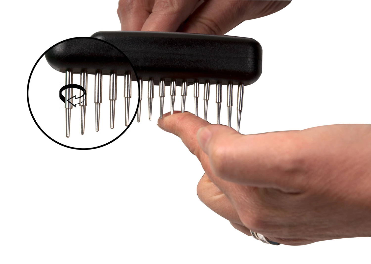 Show Tech Twist & Cling Rake 11cm Dematting Comb 2 Show Tech Twist & Cling Rake 11cm Dematting Comb - Image 2