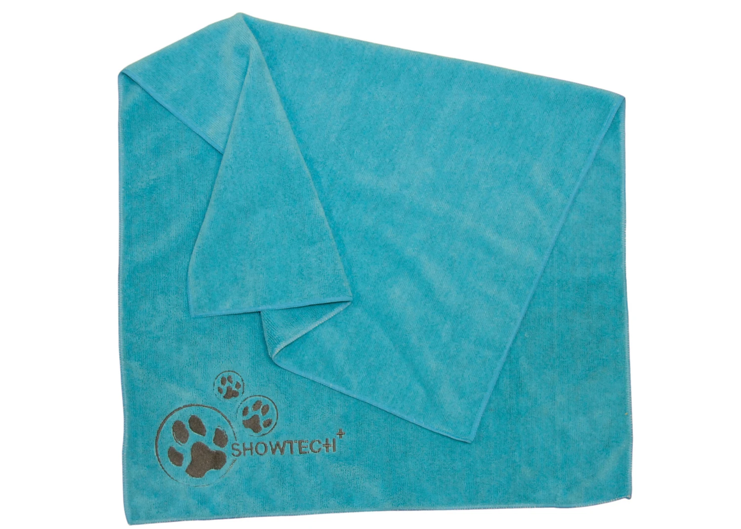 Show Tech+ Microfibre Towel Turquoise 56x90cm 6 Show Tech+ Microfibre Towel Turquoise 56x90cm - Image 6