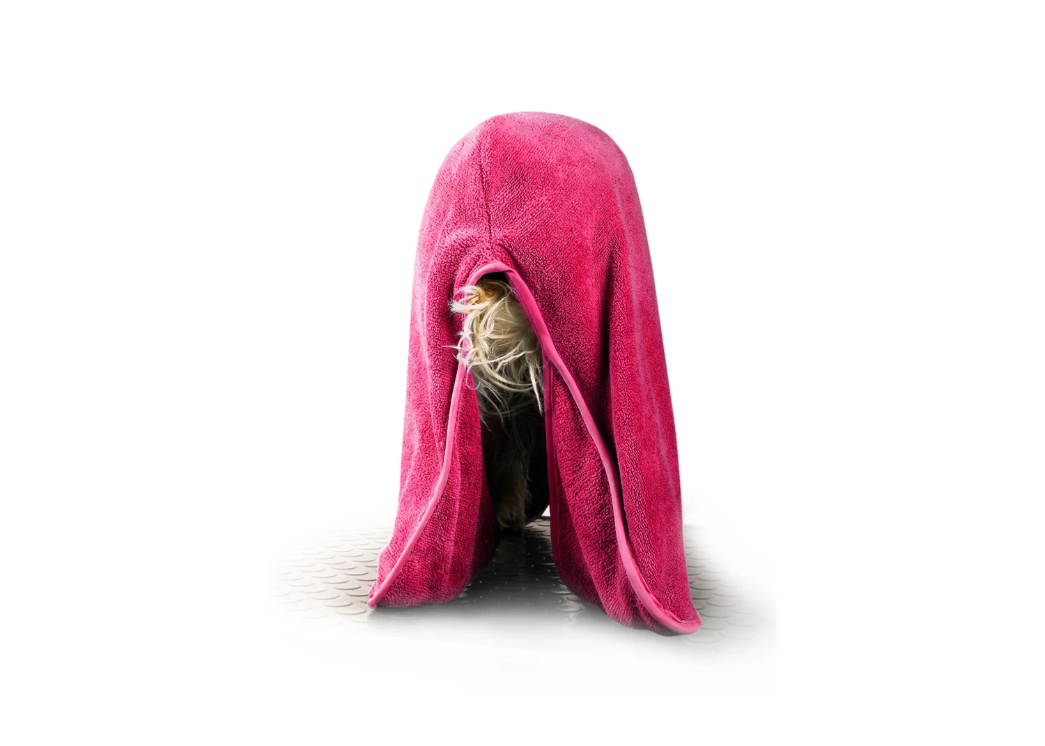 Show Tech+ Dry Dude Intermediate Hot Pink Bathrobe 2 Show Tech+ Dry Dude Intermediate Hot Pink Bathrobe - Image 2