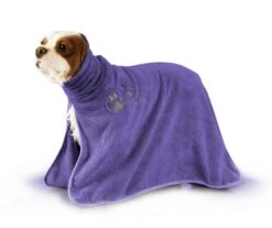 Show Tech+ Dry Dude Large Purple Bathrobe