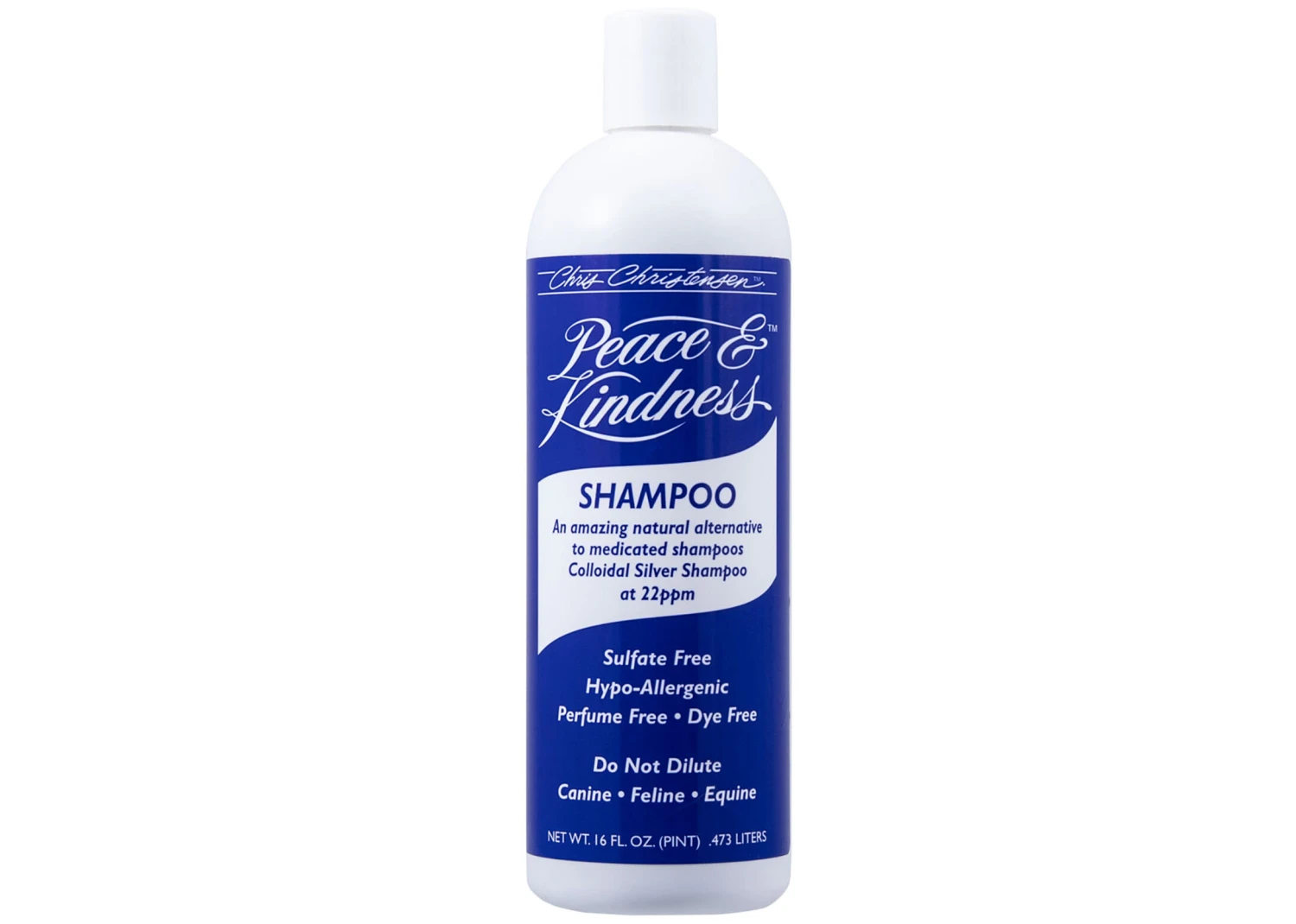 Chris Christensen Systems Peace & Kindness Colloidal Silver Shampoo 473 Ml 1 Chris Christensen Systems Peace & Kindness Colloidal Silver Shampoo 473 Ml