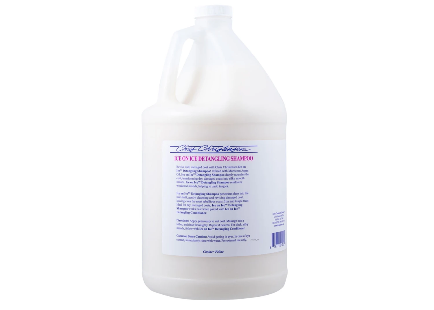 Chris Christensen Systems Ice On Ice Detangling Shampoo 3,8 L 2 Chris Christensen Systems Ice On Ice Detangling Shampoo 3,8 L - Image 2