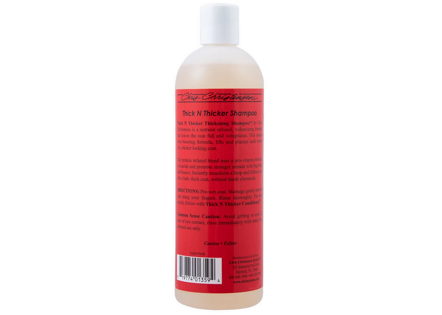 Chris Christensen Systems Thick N Thicker Shampoo 473 Ml 2 Chris Christensen Systems Thick N Thicker Shampoo 473 Ml - Image 2