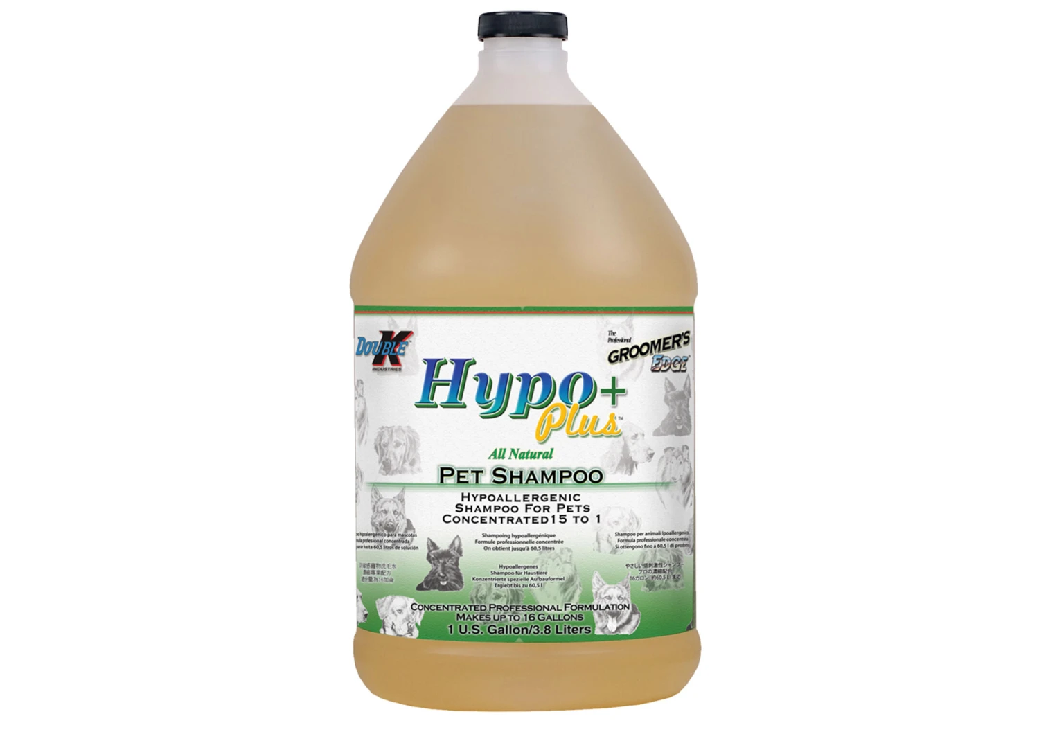 Double K Hypo+ PLUS 3,8L Shampoo 1 Double K Hypo+ PLUS 3,8L Shampoo
