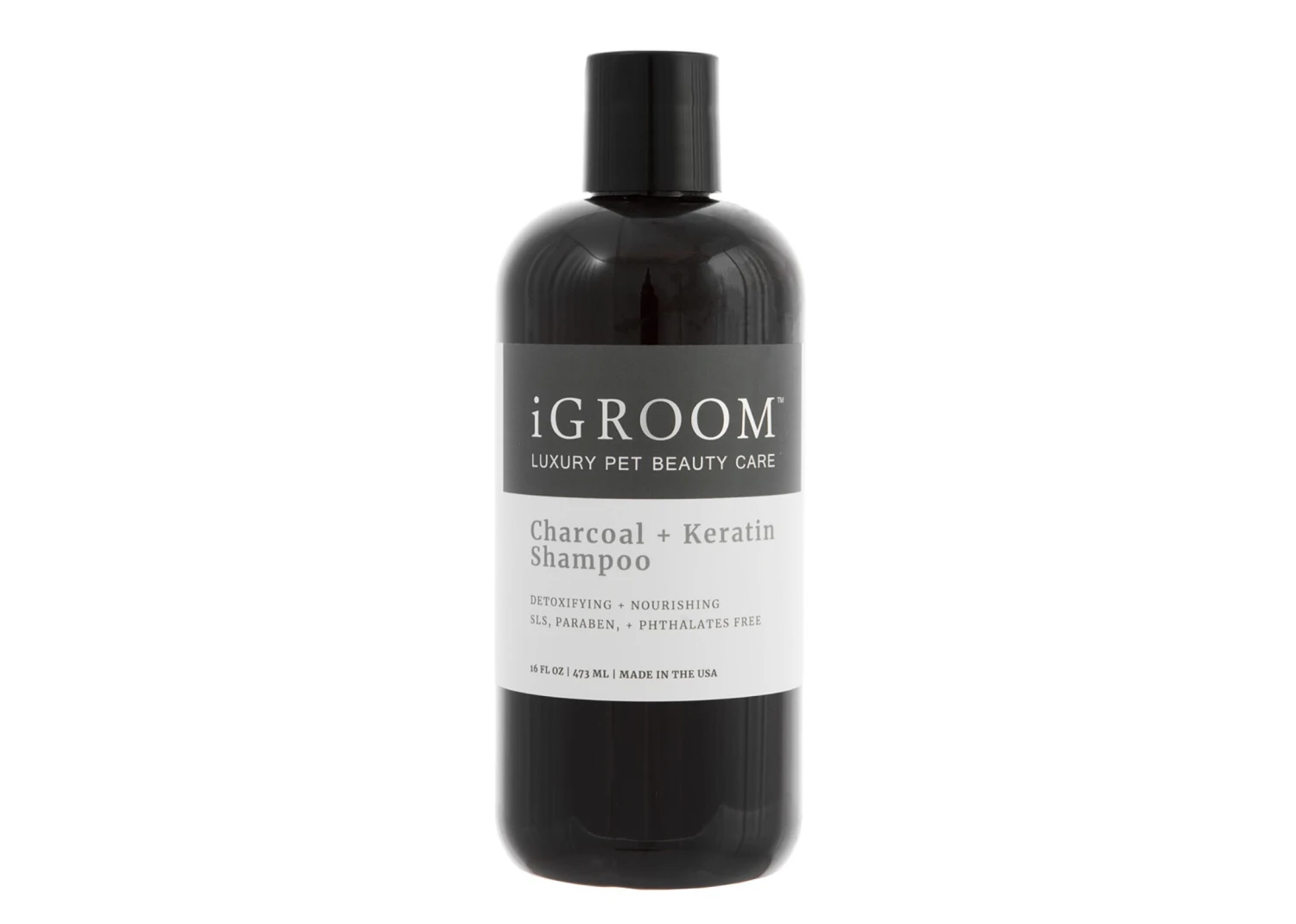IGroom Charcoal + Keratine Shampoo 473 Ml 1 IGroom Charcoal + Keratine Shampoo 473 Ml