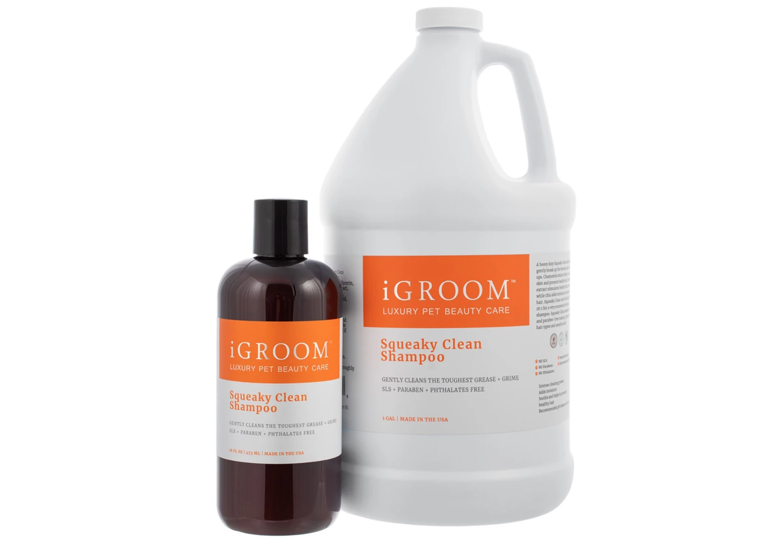 IGroom Squeaky Clean Shampoo 473 Ml 2 IGroom Squeaky Clean Shampoo 473 Ml - Image 2