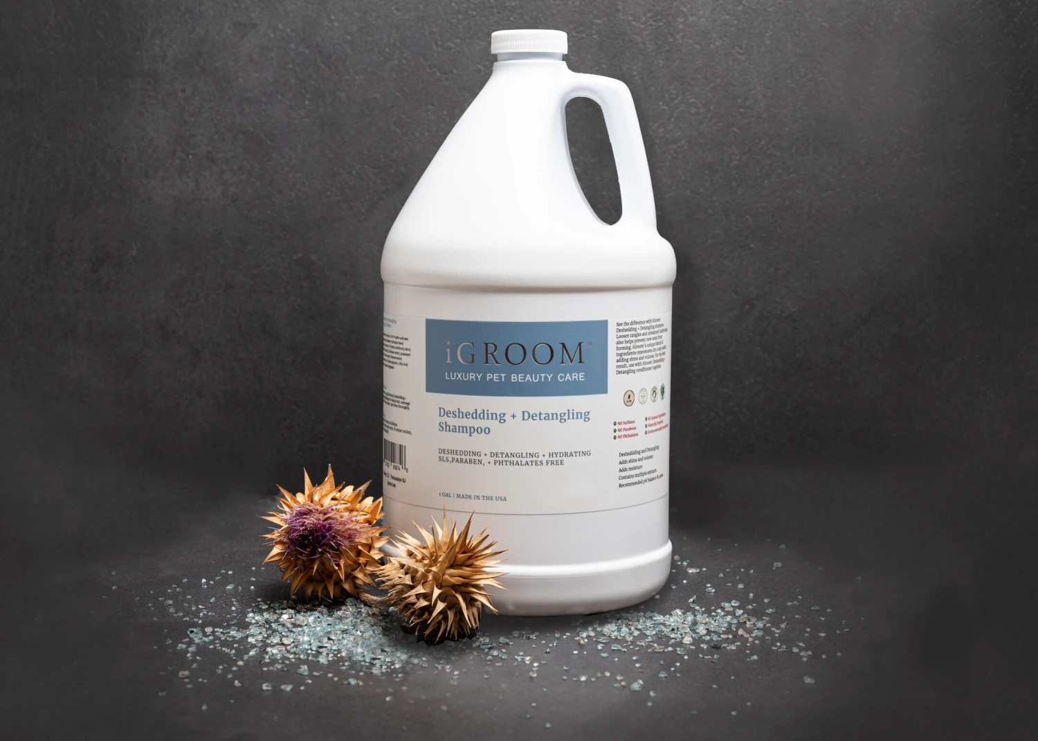 IGroom Deshedding + Detangling Shampoo 3.8 L 2 IGroom Deshedding + Detangling Shampoo 3.8 L - Image 2