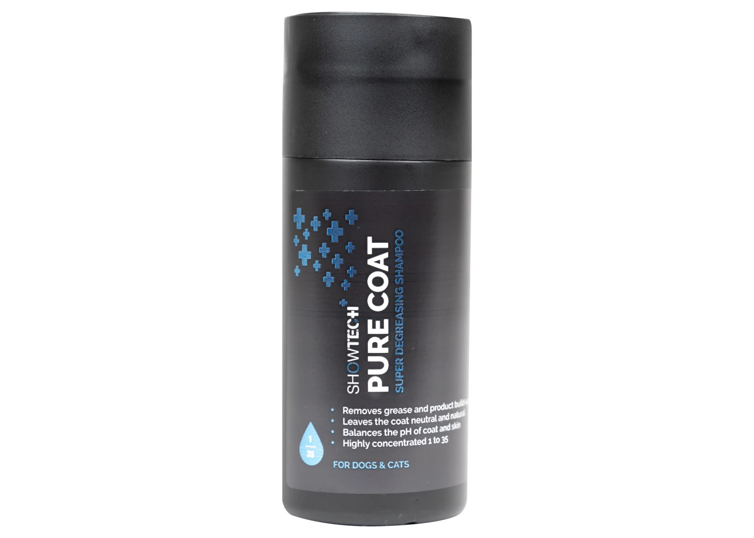 Show Tech+ Pure Coat Degreasing Shampoo 100 Ml 1 Show Tech+ Pure Coat Degreasing Shampoo 100 Ml