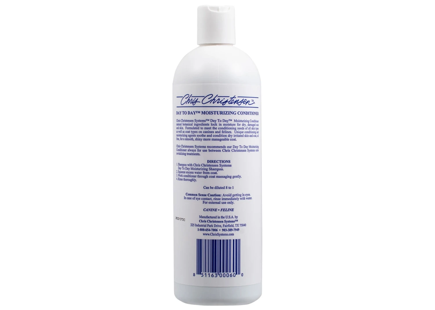 Chris Christensen Systems Day To Day Moisturizing Conditioner 473 Ml 2 Chris Christensen Systems Day To Day Moisturizing Conditioner 473 Ml - Image 2