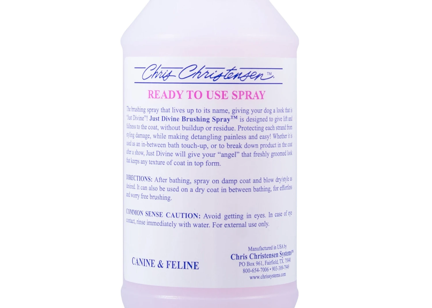 Chris Christensen Systems Just Divine RTU 473 Ml 4 Chris Christensen Systems Just Divine RTU 473 Ml - Image 4