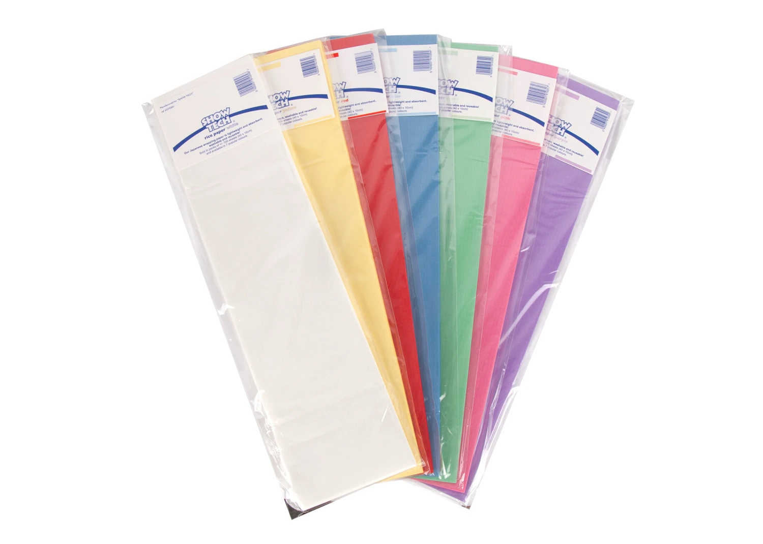 Show Tech Rice Paper White 100 Pcs Wrapping Paper 2 Show Tech Rice Paper White 100 Pcs Wrapping Paper - Image 2