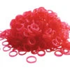 Show Tech Latex Bands Pink - 1000 Pcs Top Knot Bands