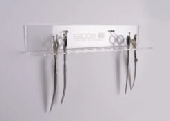 Groom-X Wall Mounted Plexi Scissor Holder For 12 Scissors 7 Groom-X Wall Mounted Plexi Scissor Holder For 12 Scissors -Skin Care Products Store 85grx048 sqcnmtmdtlidxsno